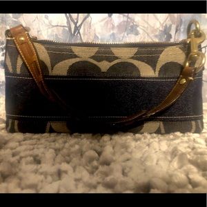 Coach small shoulder bag or clutch in EUC